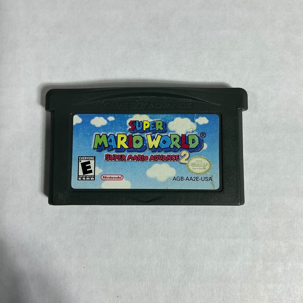 Super Mario World Super Mario Advance 2 Nintendo Game Boy Advance